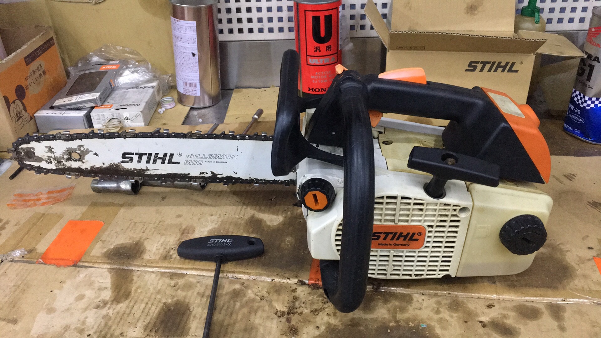 過去記事】STIHL 020Ｔ燃料漏れ、ハーフチョークできない修理完了 ｜修理ブログ｜プラウ PLOW