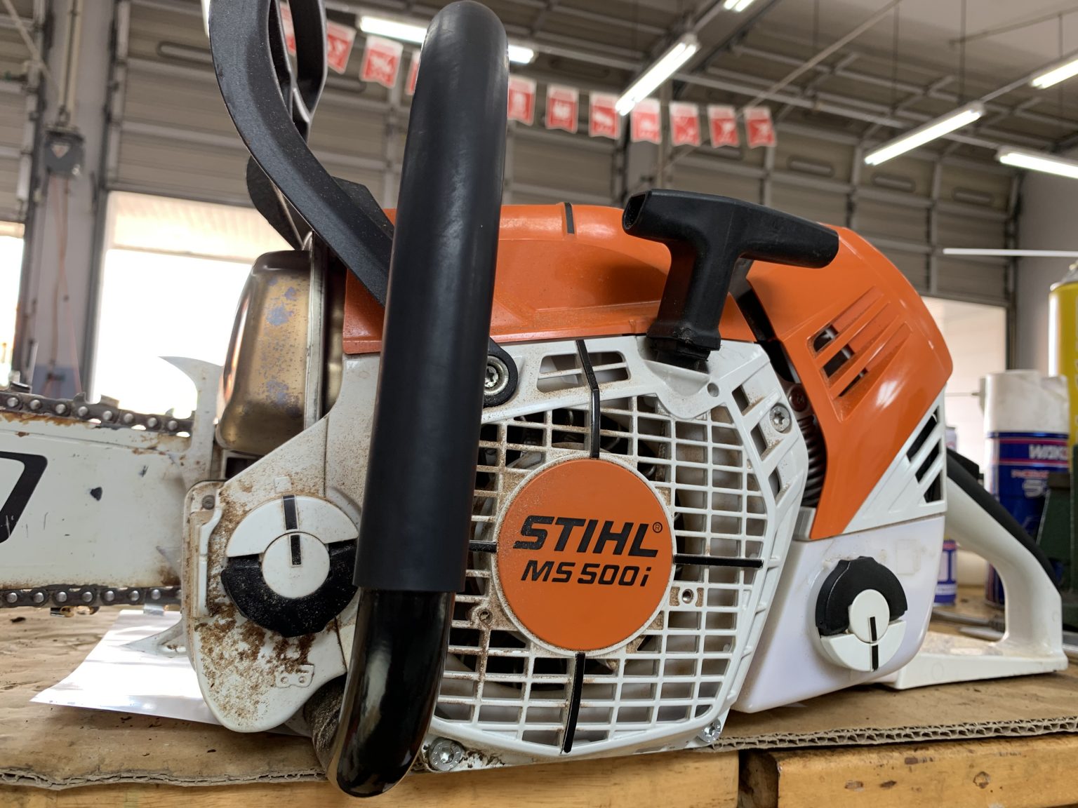 STIHL MS500i メンテナンス MDG1診断 ｜修理ブログ｜プラウ PLOW