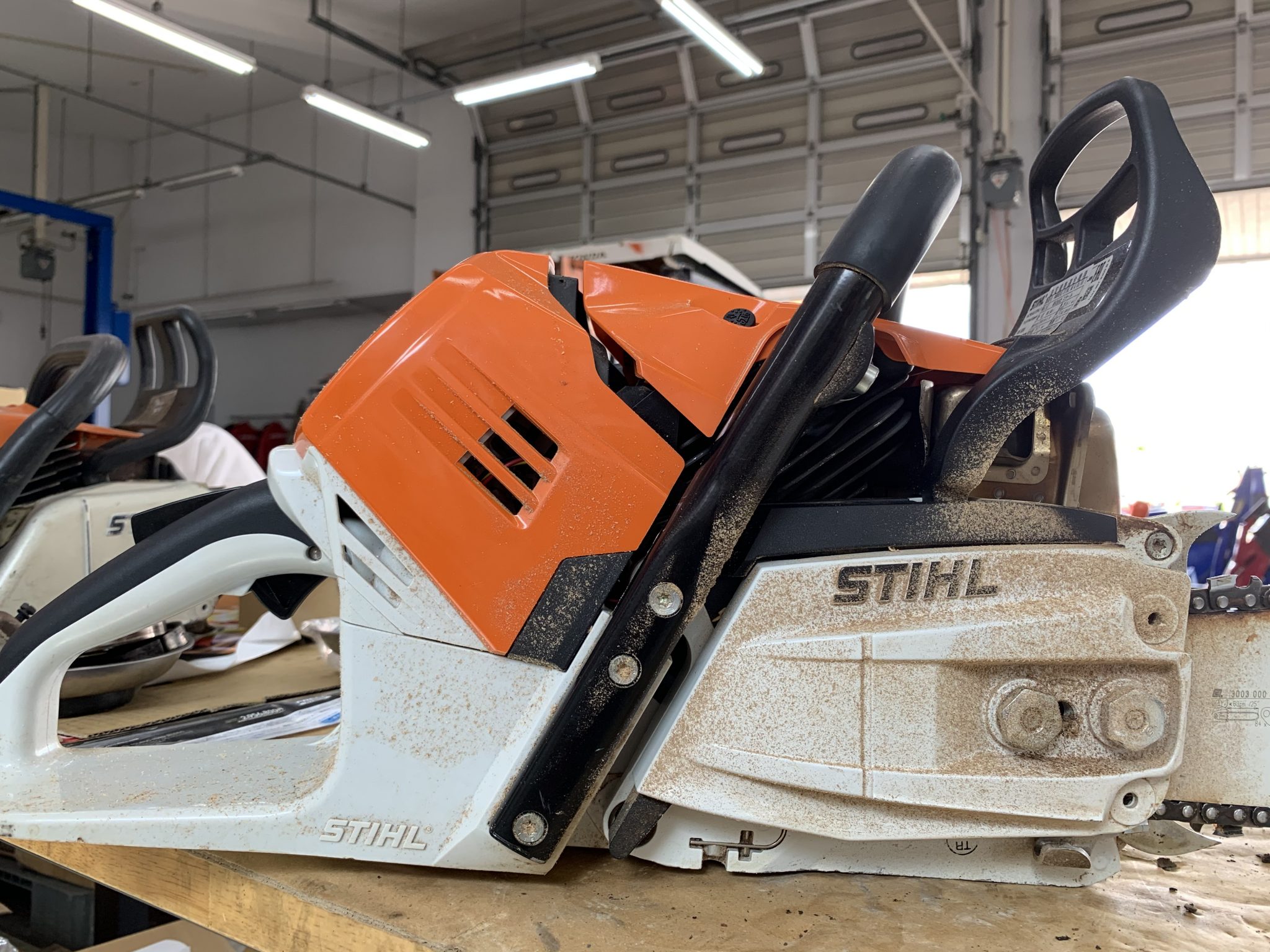 STIHL MS500i メンテナンス MDG1診断 ｜修理ブログ｜プラウ PLOW