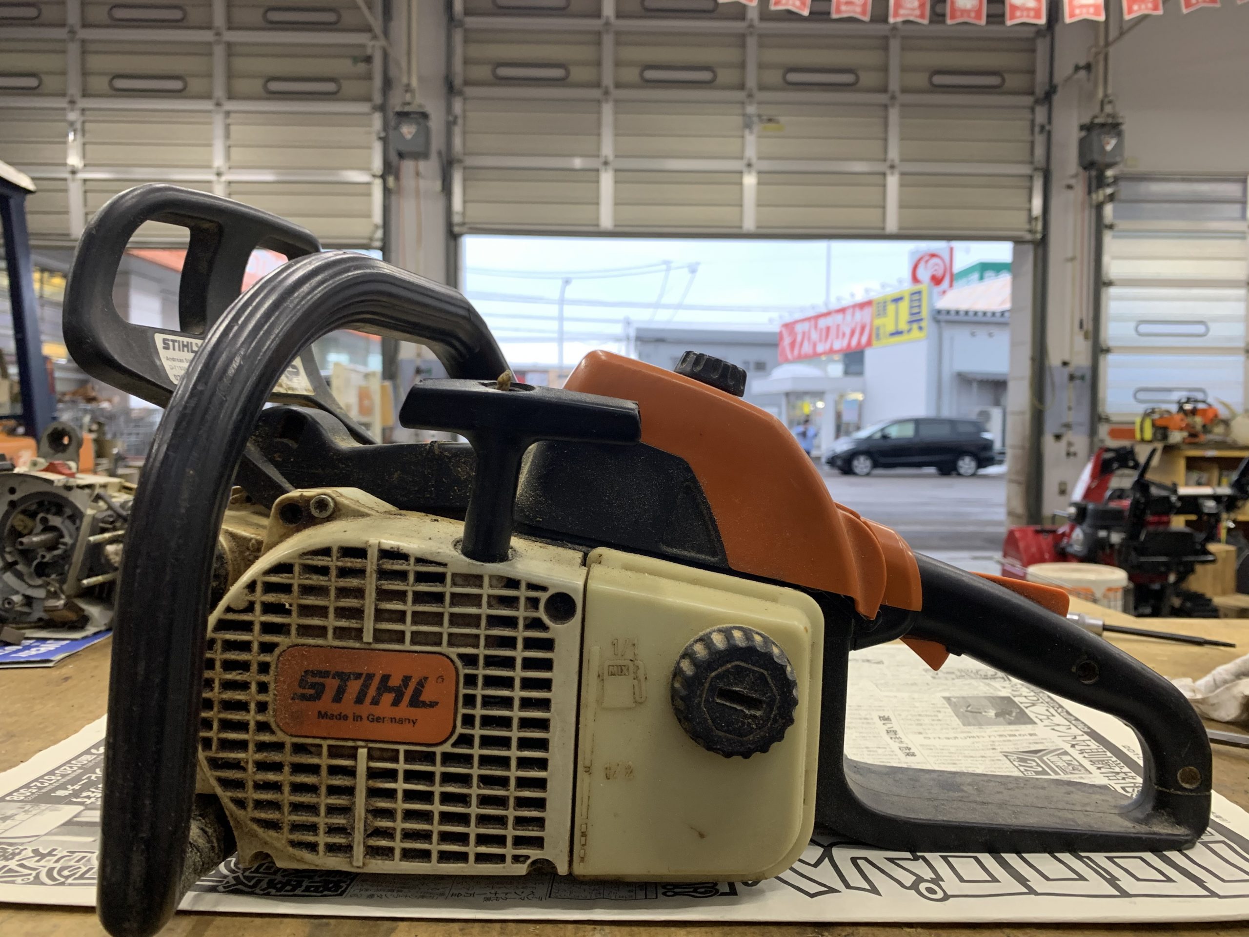 STIHL 020 エンジンかからない故障診断 ｜修理ブログ｜プラウ PLOW