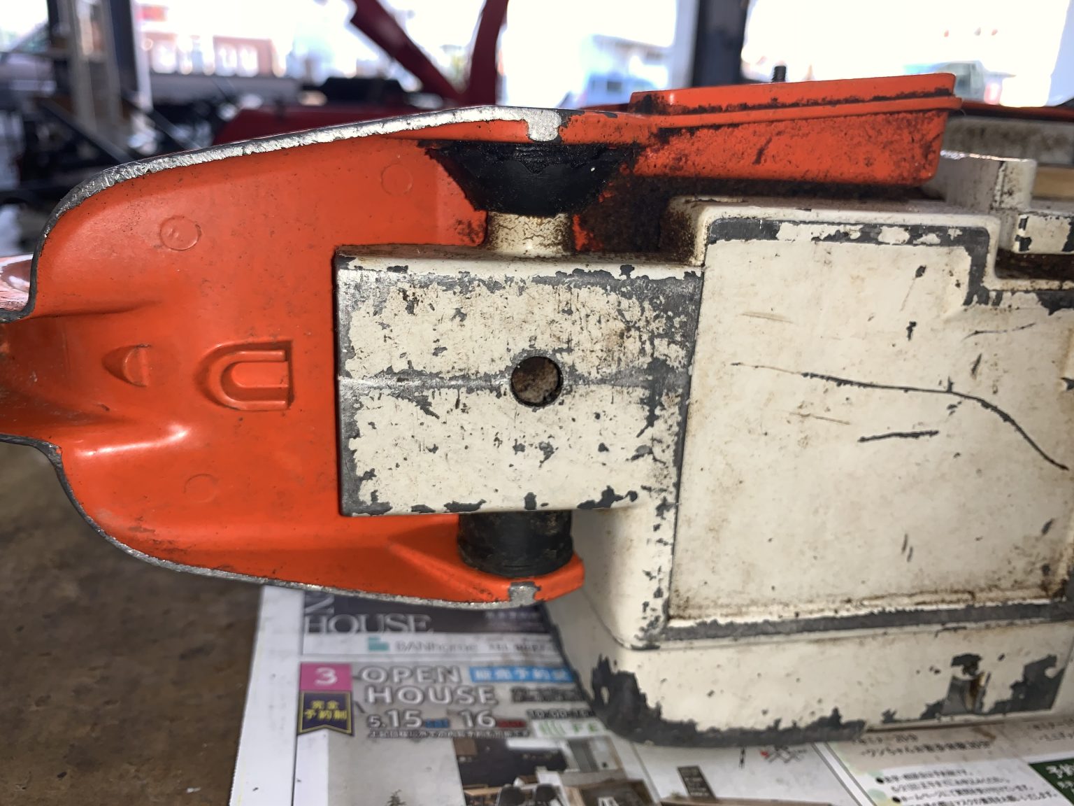 STIHL 032AV 修理受注 分解 ｜修理ブログ｜プラウ PLOW