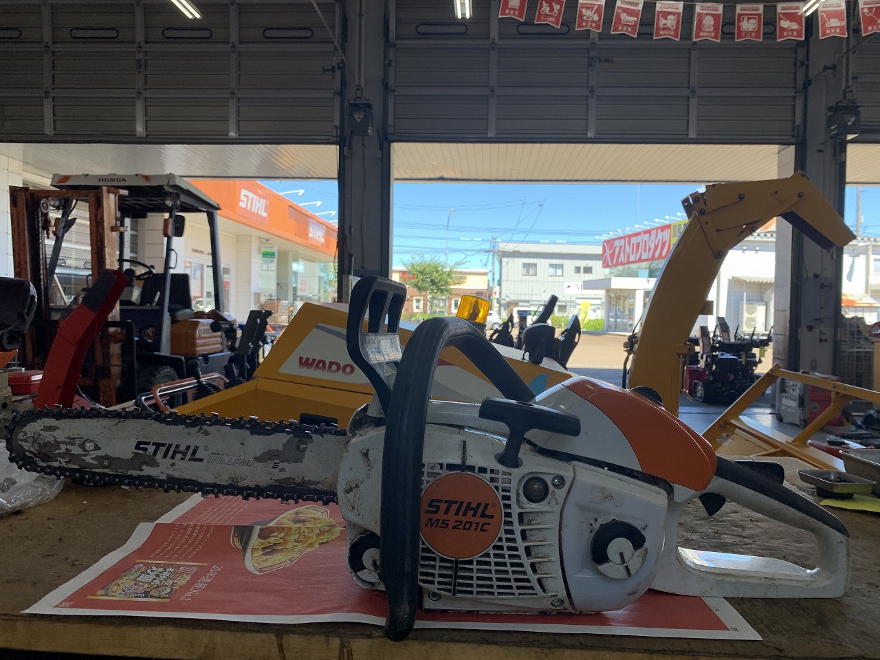 STIHL MS201C-EM MS201C-M エンジン焼き付き修理 ｜修理ブログ｜プラウ PLOW