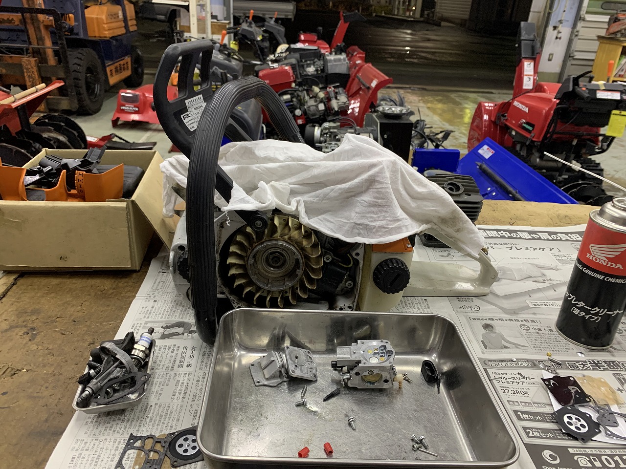 キャベツ☆プロフ確認お願いします2点 RG500 1号機 #4 キャブレターのオーバーホールの分解と清掃編に