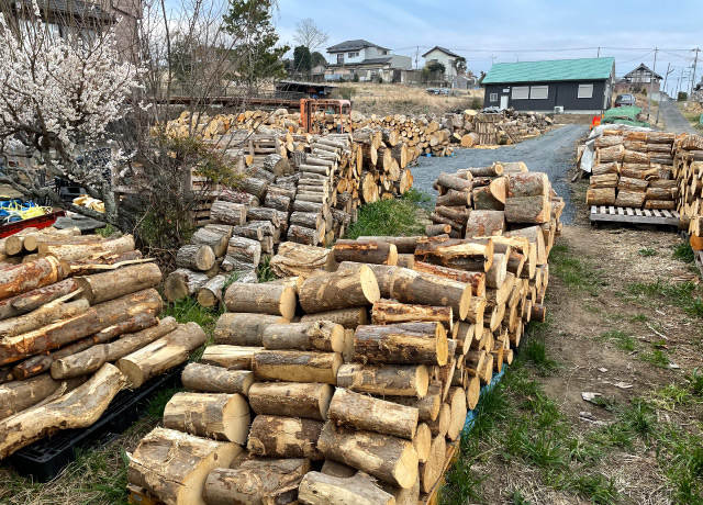 茨城県常陸太田 乾燥薪 薪ストーブ キャンプ アウトドア 焚き火 - ストーブ/コンロ