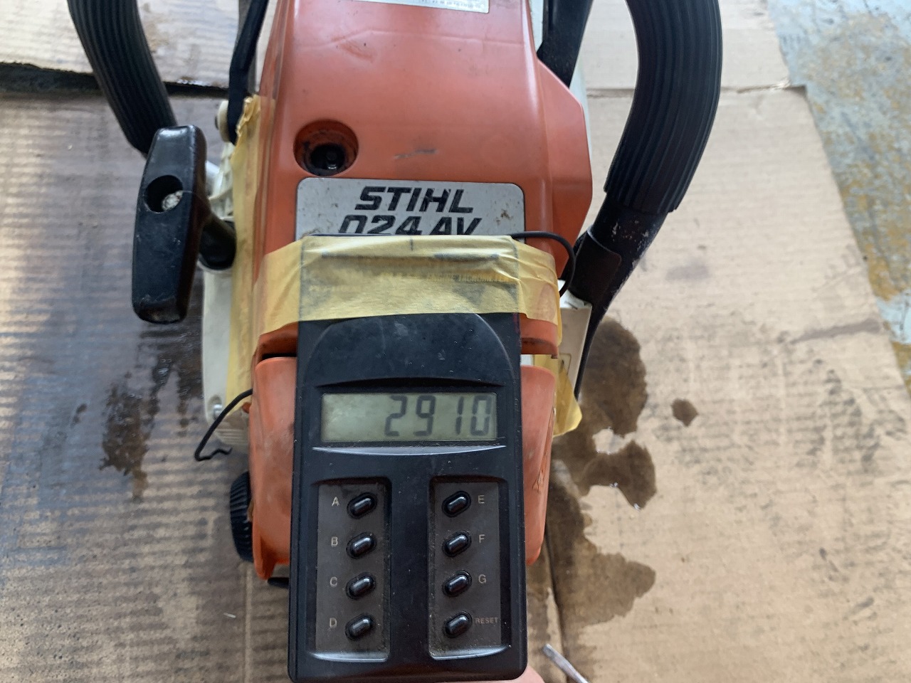 STIHL 024AV SUPER，024AVSEQW キャブレター調整完了 ｜修理