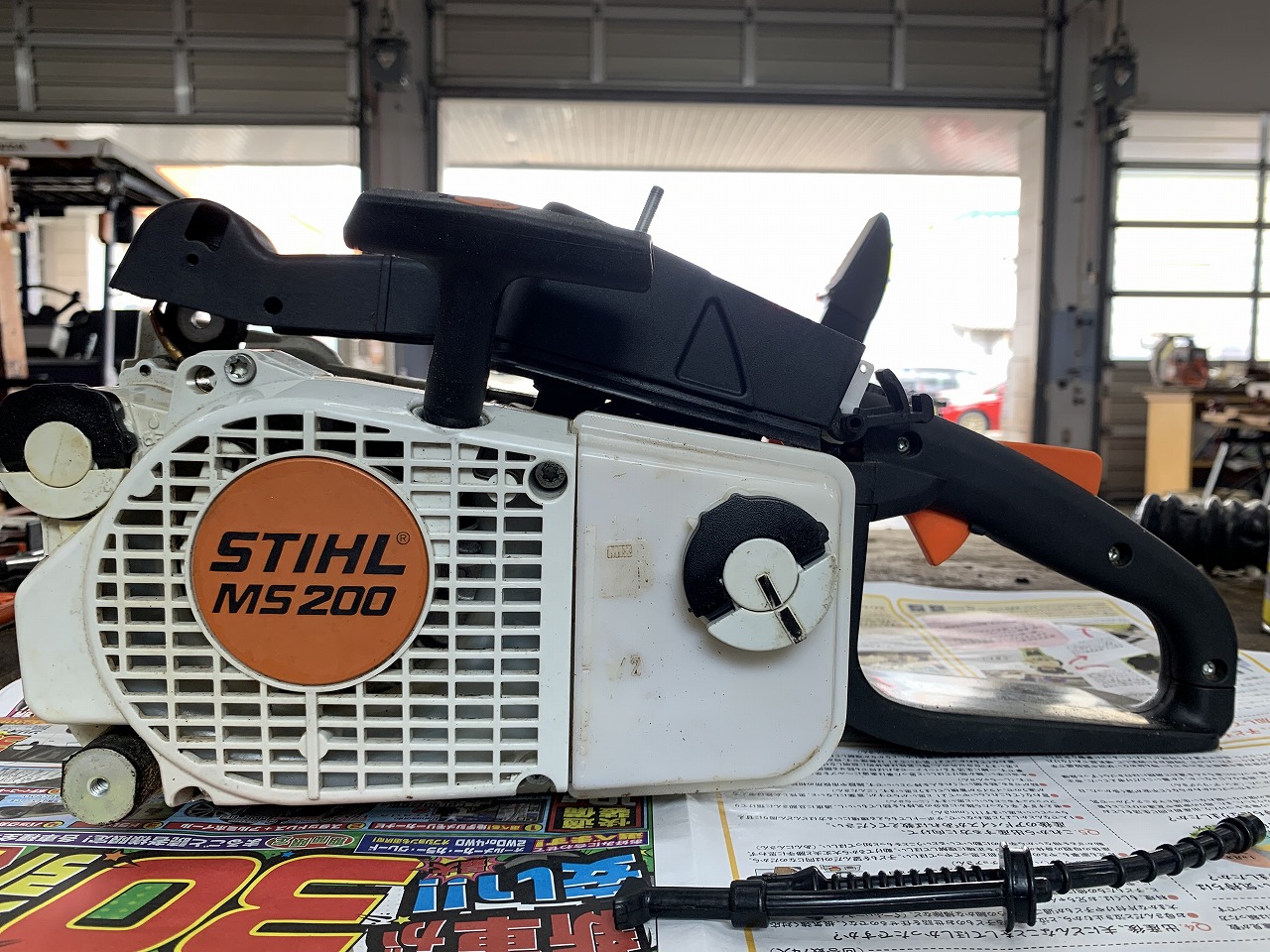 STIHL MS２００ チェンソー - 自転車