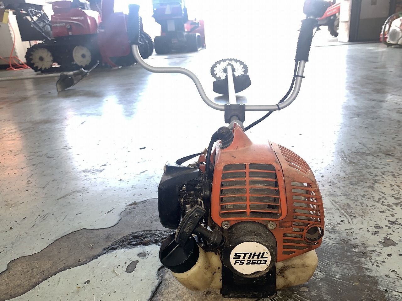 STIHL FS2603 燃料漏れ修理完了 ｜修理ブログ｜プラウ PLOW