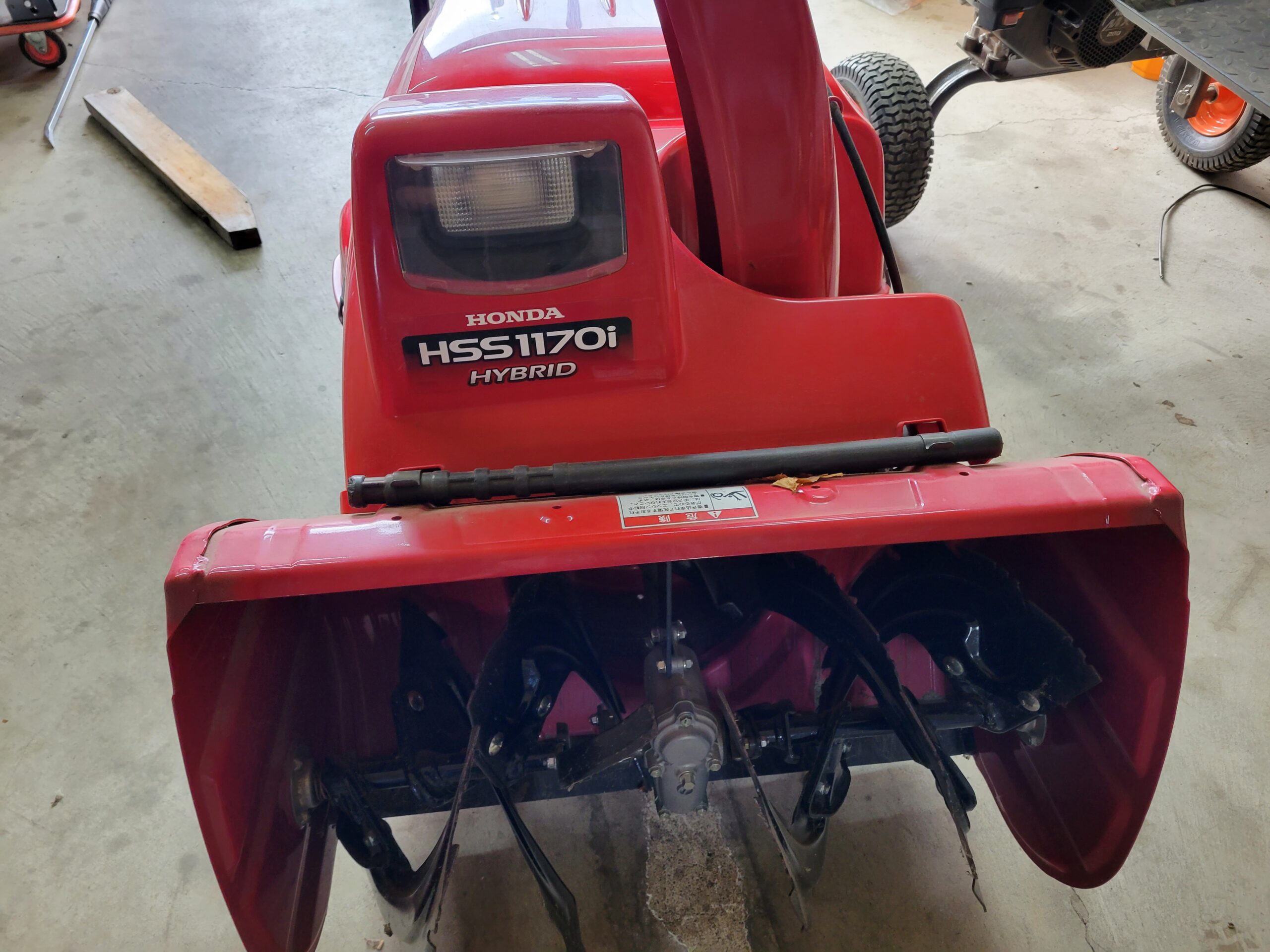 ホンダ除雪機 1170i 道東から