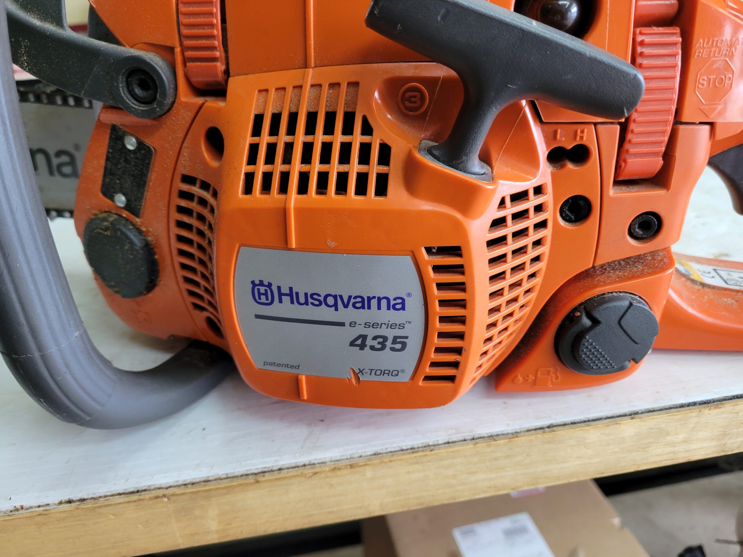 Husqvarna 435e ｜修理ブログ｜プラウ PLOW