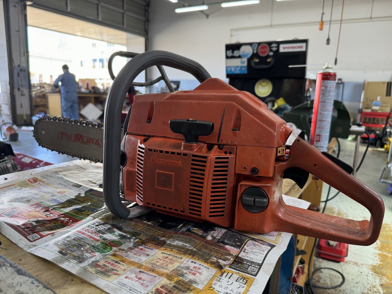 Husqvarna 266SE 部品が全て入荷しました。修理再開 ｜修理ブログ 