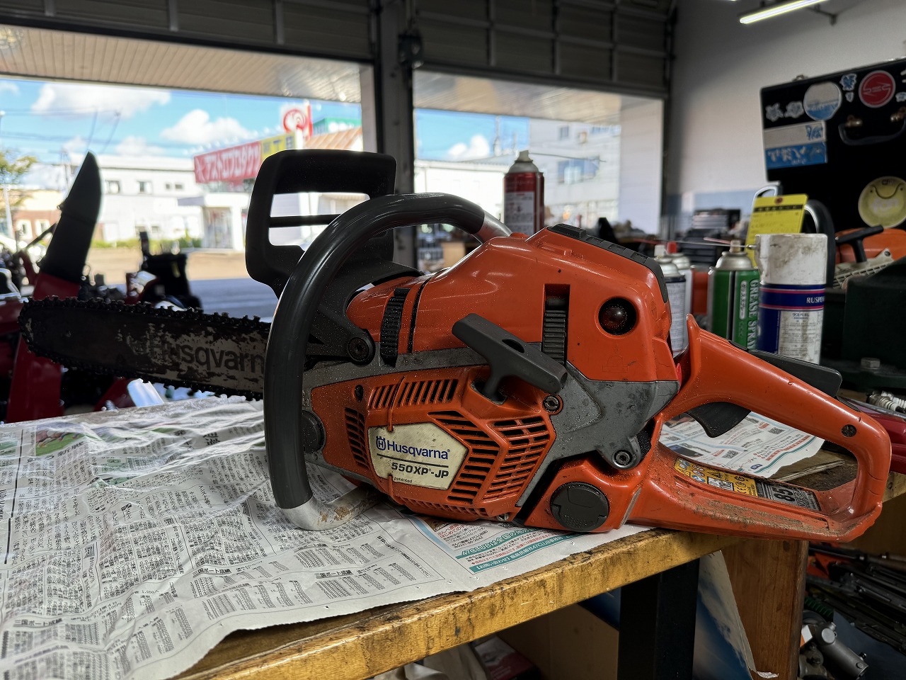 Husqvarna 550XP Autotune エンジンかからない故障診断 ｜修理ブログ