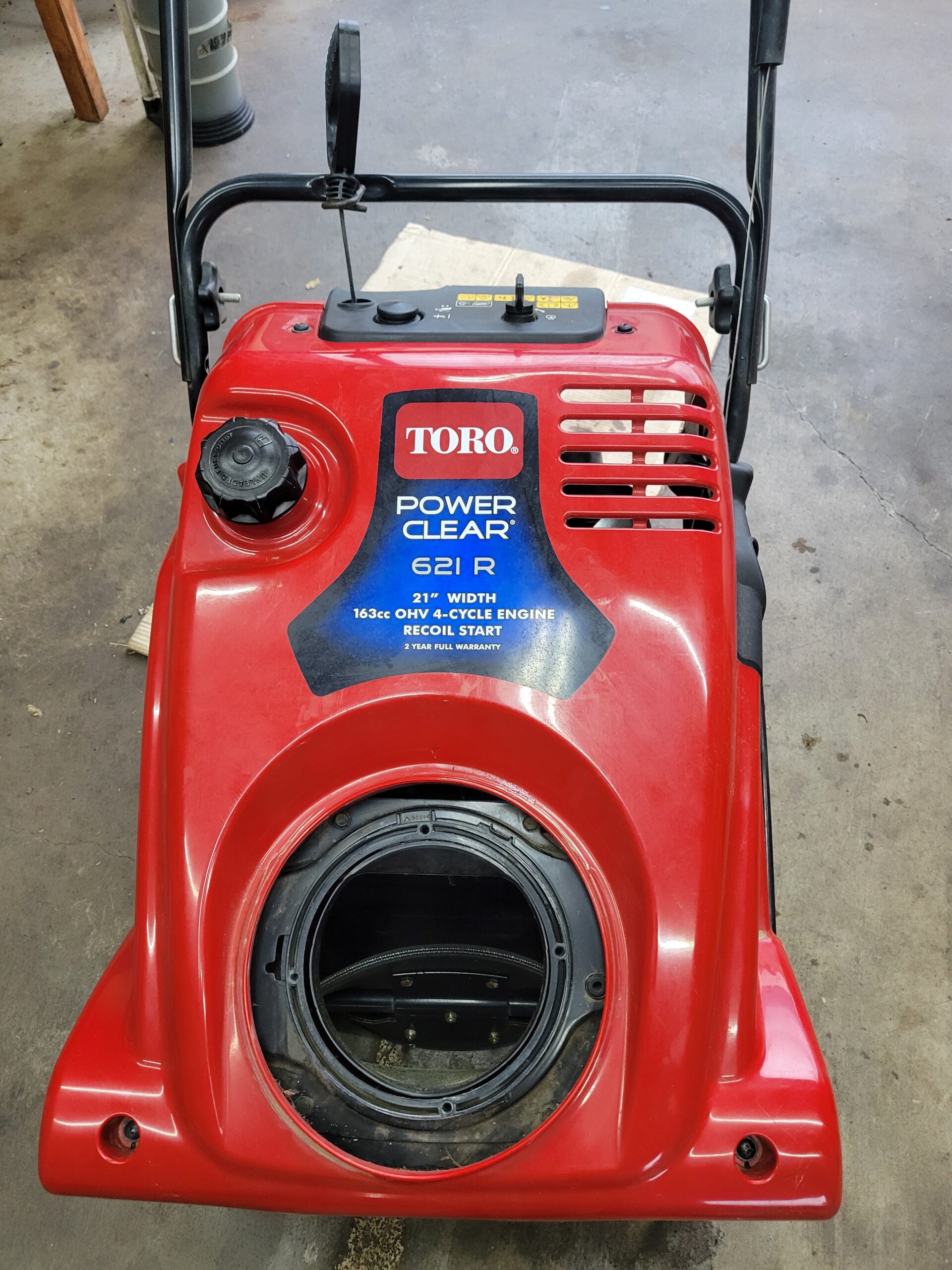 Toro Power Clear 621R除雪機 Toro Power Clear 621 ZE Snow Thrower