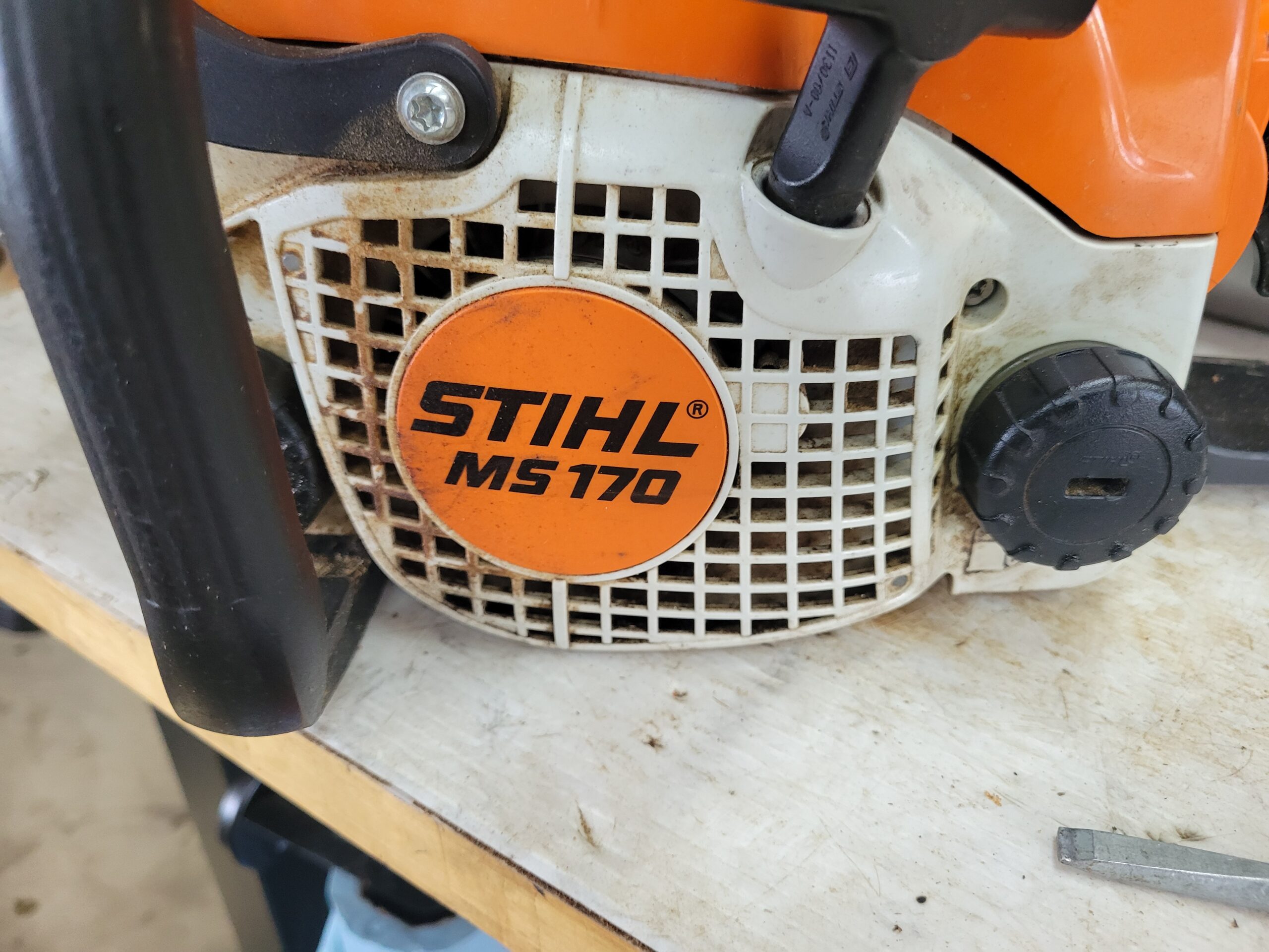 MS170紹介（STIHLのエンジンチェンソー）2019年12月の情報です