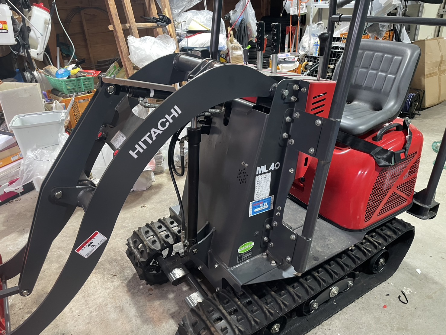 HITACHI ミニローダー ML40 出張修理 |修理ブログ|プラウ PLOW HITACHI ミニローダー ML40 出張修理 |修理ブログ|プラウ PLOW