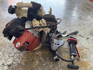 ZENOAHゼノア BKZ275 エンジンかからない症状で愛知県から送られてき