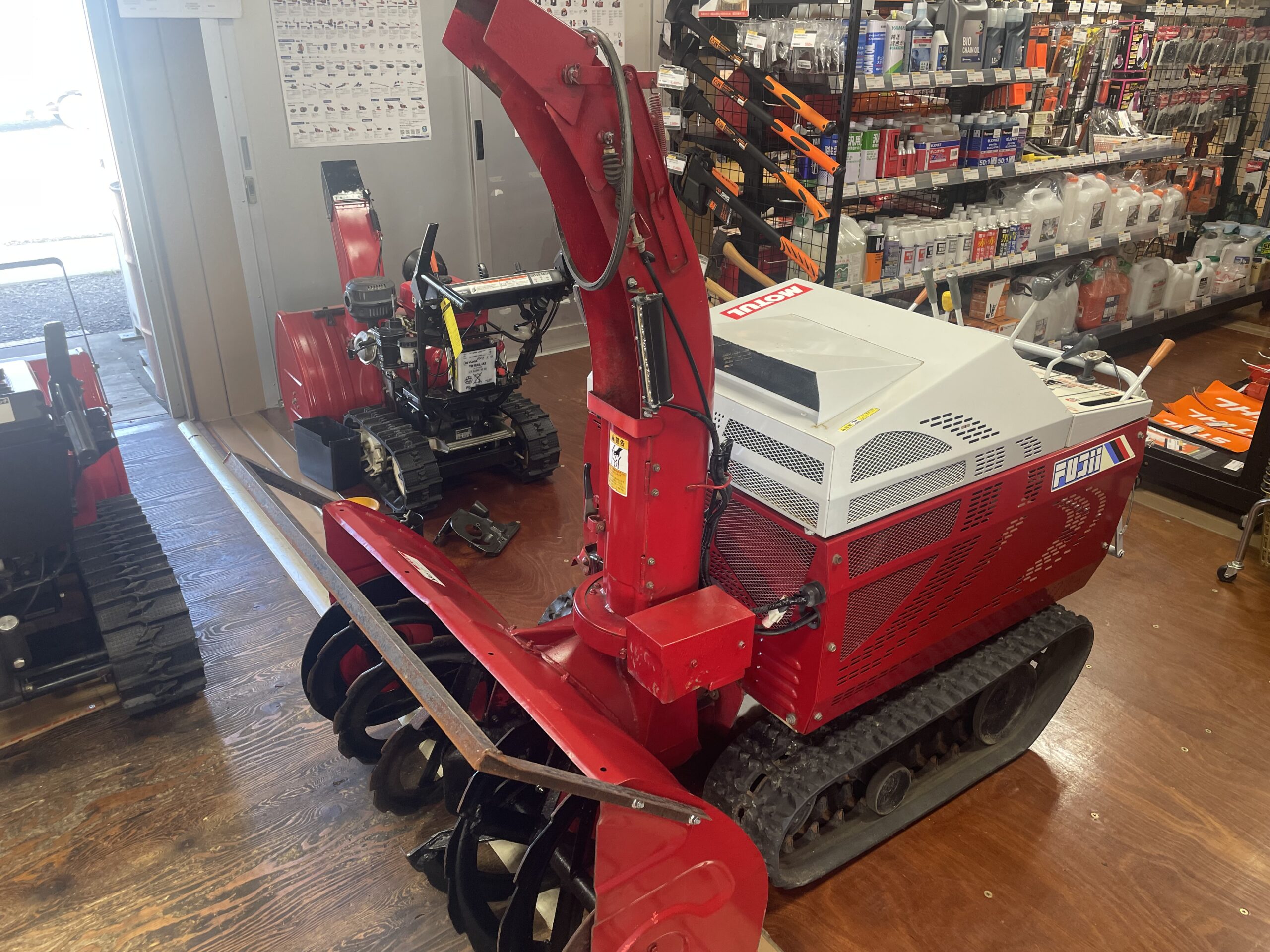 FUJii除雪機 SC1013MF 点検パック+ベルト交換 ｜修理ブログ｜プラウ PLOW