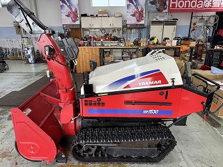 ヤンマー　除雪機YSR1530 Yahoo!オークション - 新潟発 除雪機 YANMAR/ヤンマー YSR1530 セル付