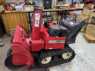 WADO SS1185N ホンダHSM1180i オーガハウジングが上下動かない。故障 
