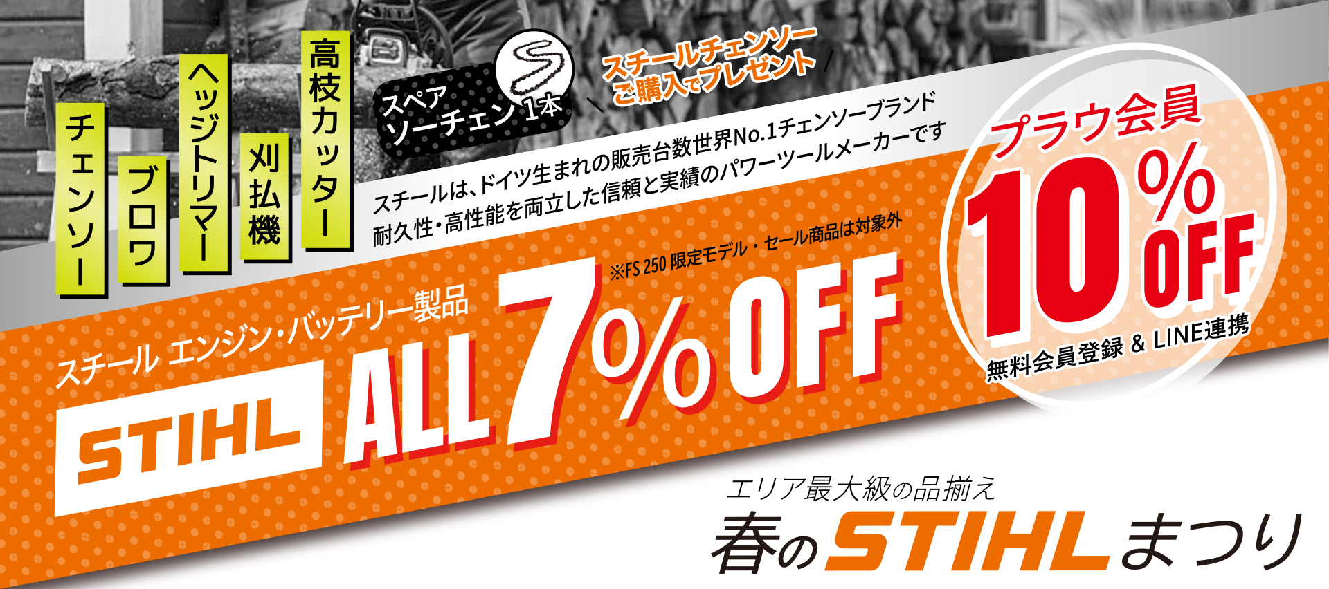 春のSTIHLまつり