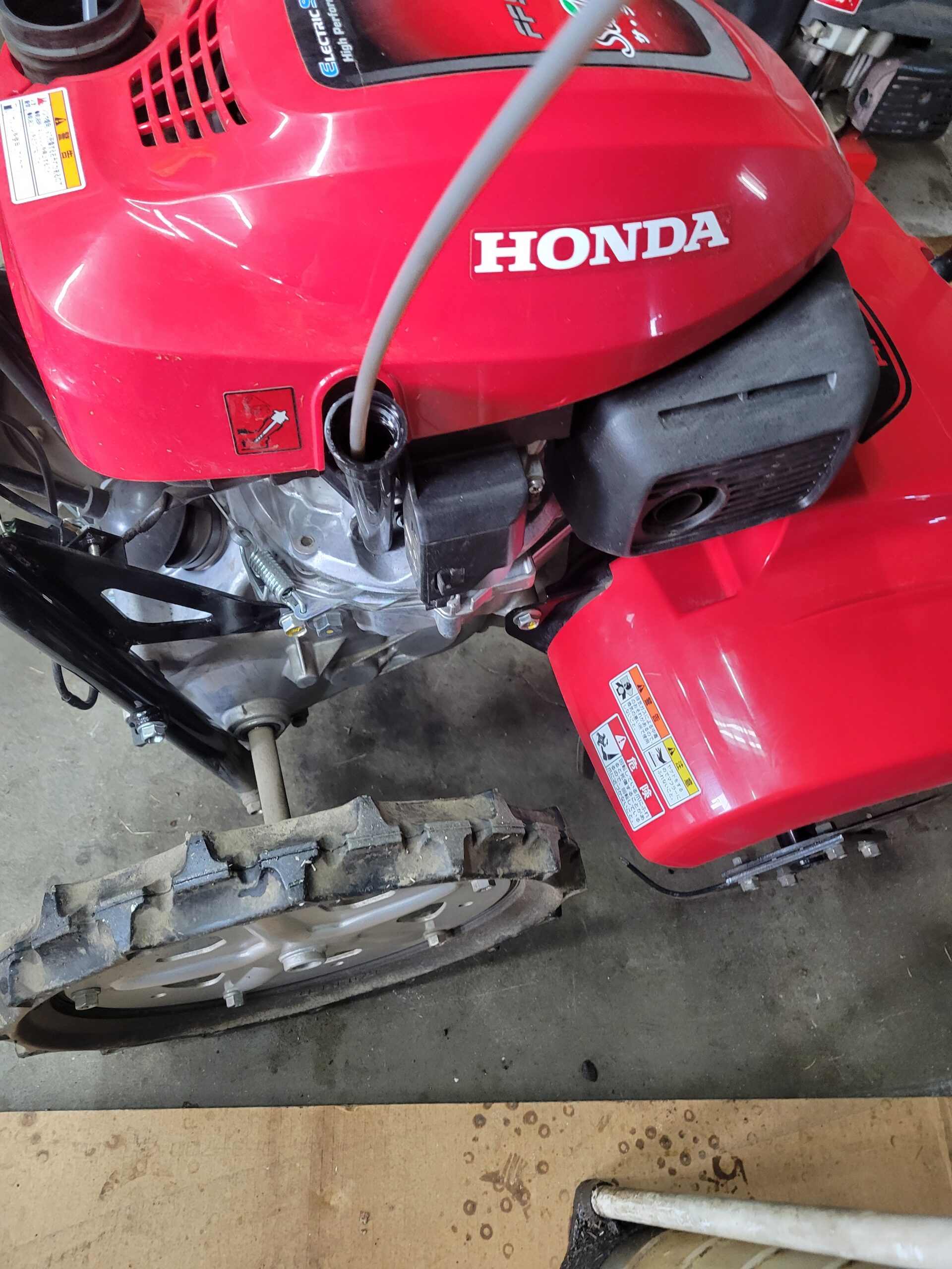 HONDA 耕うん機 FF300 ｜修理ブログ｜プラウ PLOW