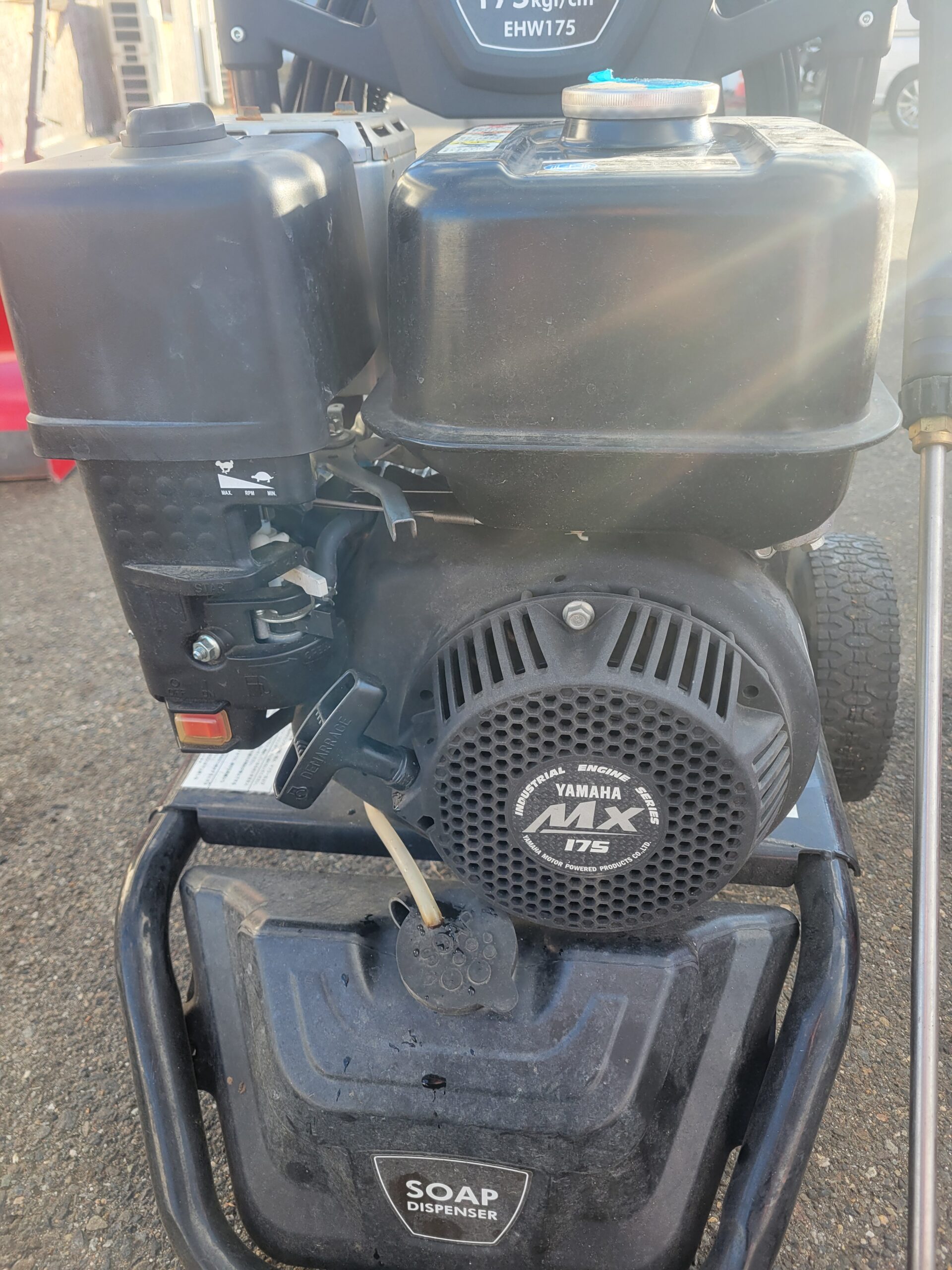 高圧洗浄機 エンジン式 EHW175 PLOW エンジン プラウ 美品☆PLOW