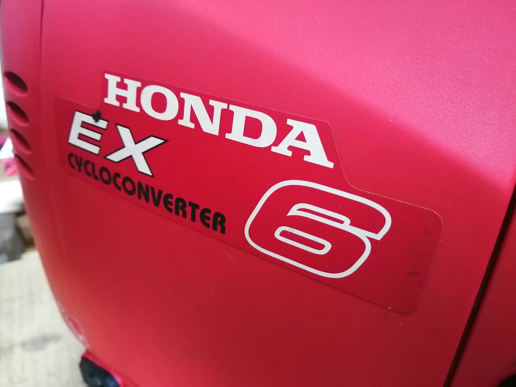 ジャンク品 HONDA ホンダ ポータブル発電機 EX6 - 発電機