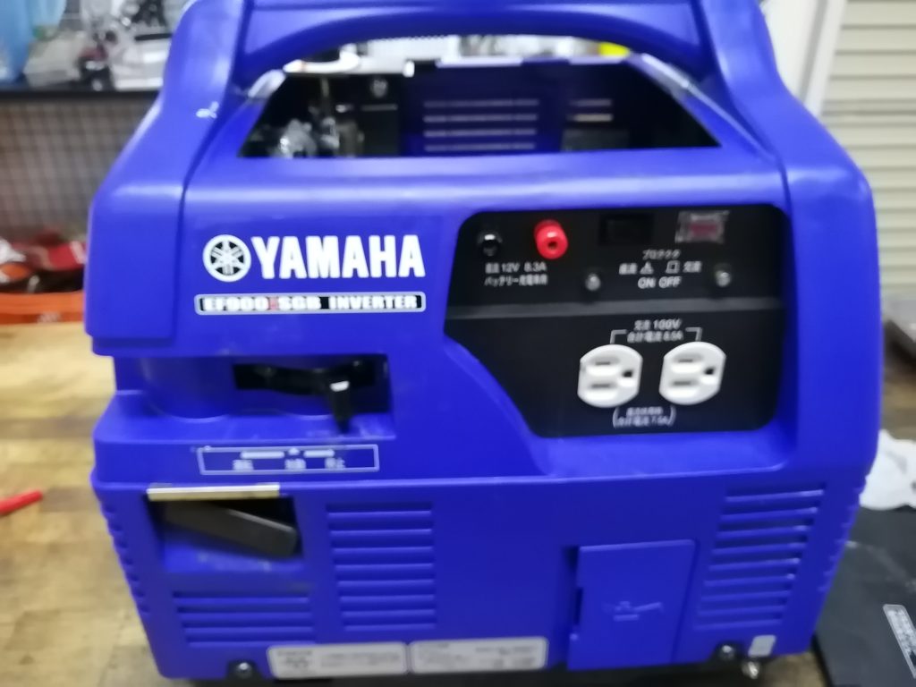 ヤマハガス発電機EF900ISGB エンジン不調 ｜修理ブログ｜プラウ PLOW