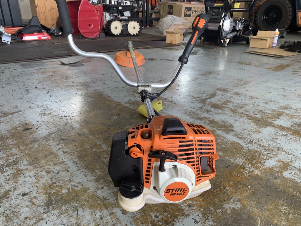 STIHL FS26C-E エンジンかかりにくい故障診断 ｜修理ブログ｜プラウ PLOW